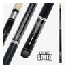 Master Speed Pool Cue OL23-2 Grey 58'' 13mm