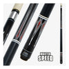 Master Speed Pool Cue OL23-2 Red (58