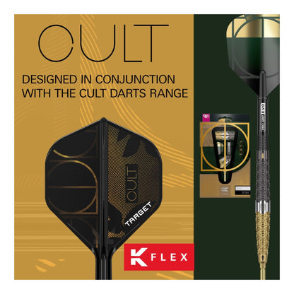 Cult K-Flex No.2 Integrated Dart Flights & Shafts