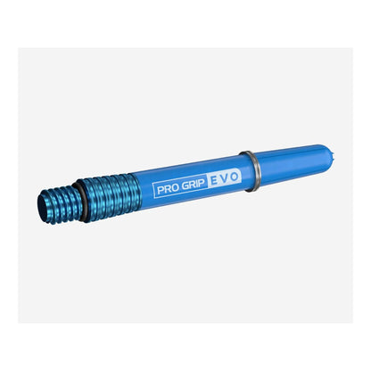 Target Pro Grip Evo Blue Shafts | Canada's Duty-Free Darts Hub