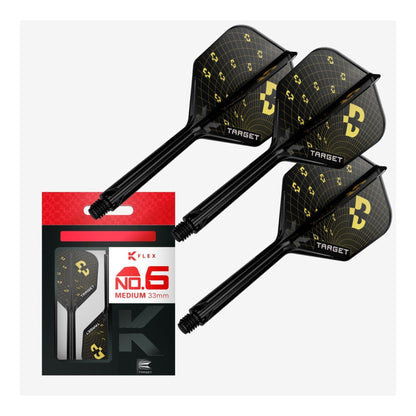 Target Bolide K-Flex No.6 Integrated Flights & Shafts
