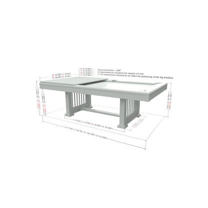 Canada Billiard Mystère 2-in-1 Dining Pool Table