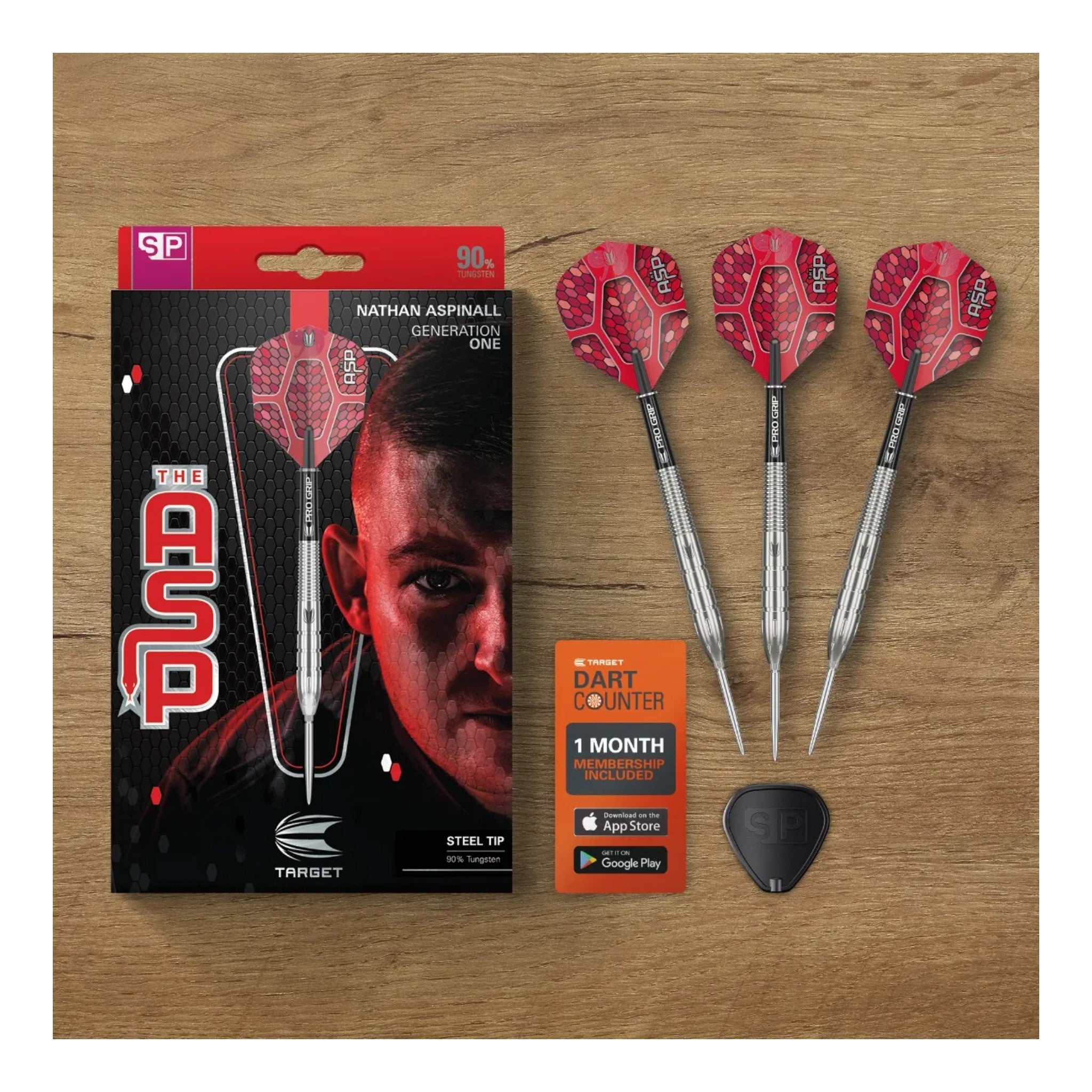 Nathan Aspinall G1 SP Darts | 90% Tungsten | Kingston Billiards