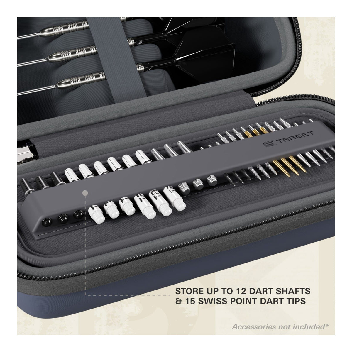 Target Darts Dark Grey Boa Case