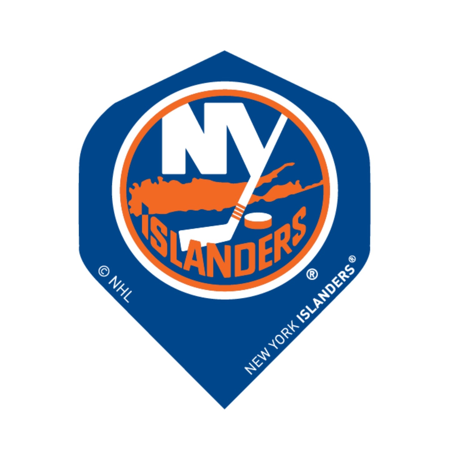 New York Islanders logo on a white background