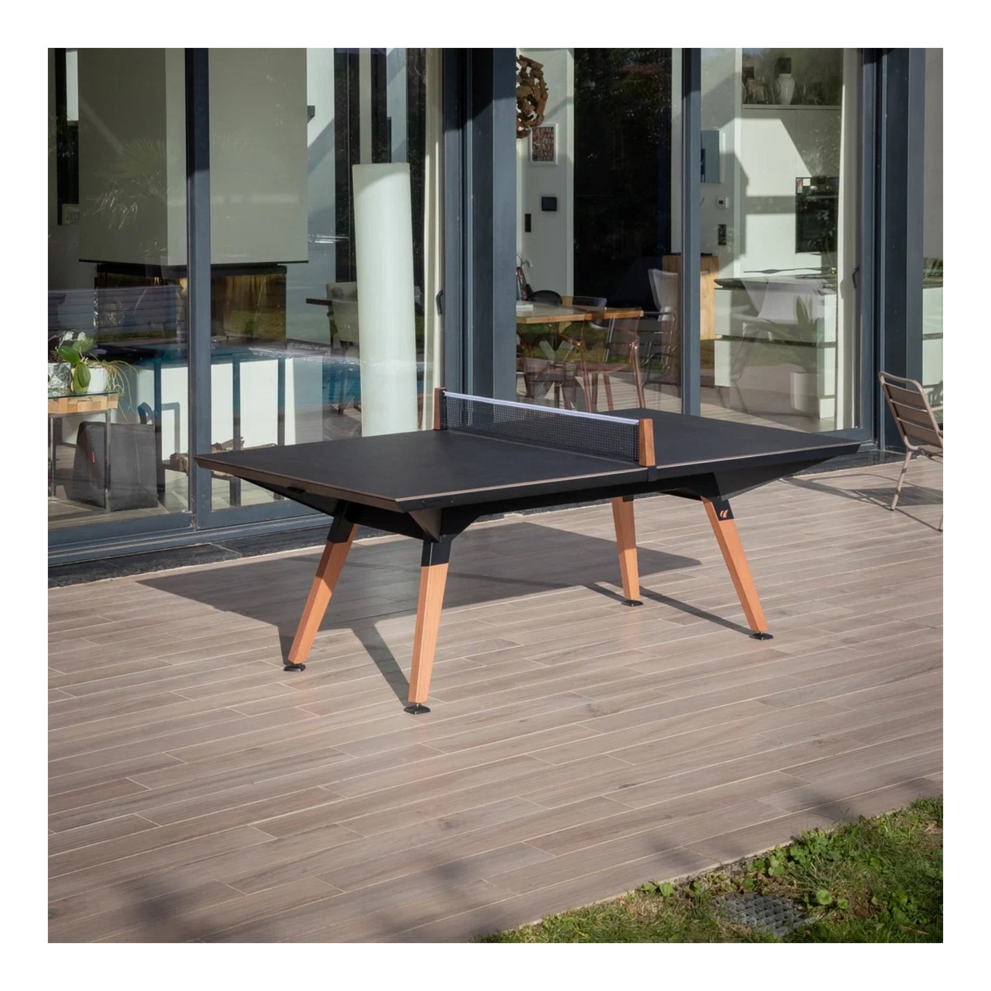 Origin Mid Size Table Tennis & Dining Table - Black