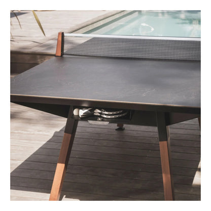 Origin Mid Size Table Tennis & Dining Table - Black