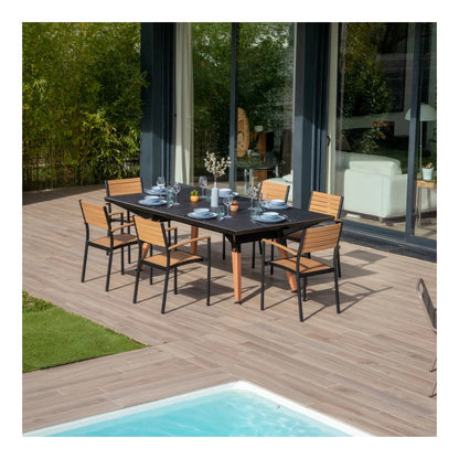 Origin Mid Size Table Tennis & Dining Table - Black
