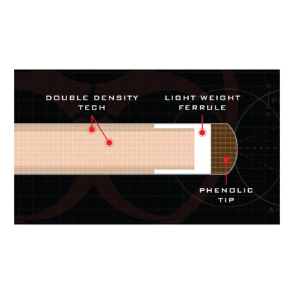 Poison VX5 BRK Break Cue - Black | Kingston Billiards & Games