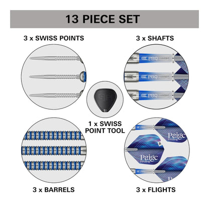 Target Paige Pauling SP 90% Tungsten Steel Tip Darts
