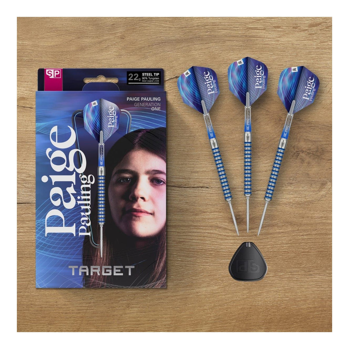Target Paige Pauling SP 90% Tungsten Steel Tip Darts