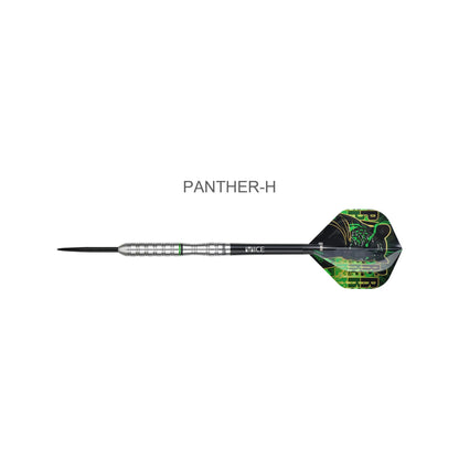 One80 Panther-H Steel Tip Darts | 80% Tungsten
