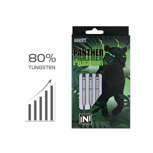 One80 Panther-N Steel Tip Darts (80% Tungsten) | Canada's Duty-Free Hub