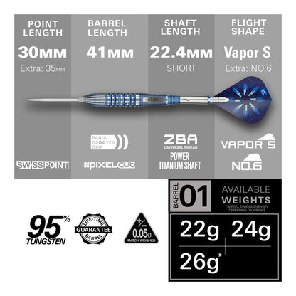 Phil Taylor GX2  specifications