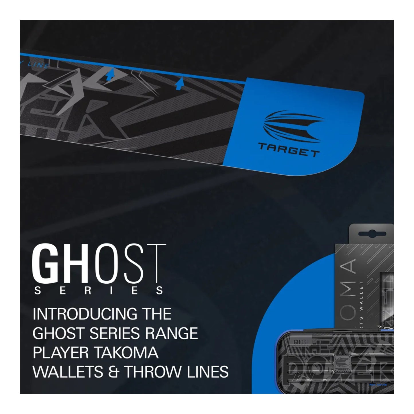 Target Phil Taylor "The Power" Ghost Throw Line | Premium Oche Marker Canada