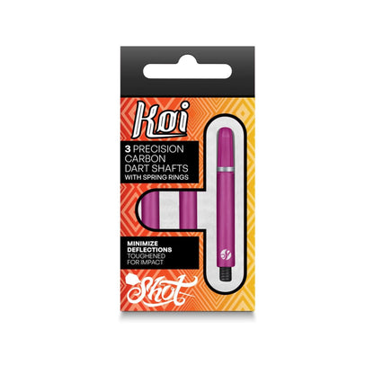 Shot Koi Carbon Dart Shafts | Durable & Secure | Kingston Billiards