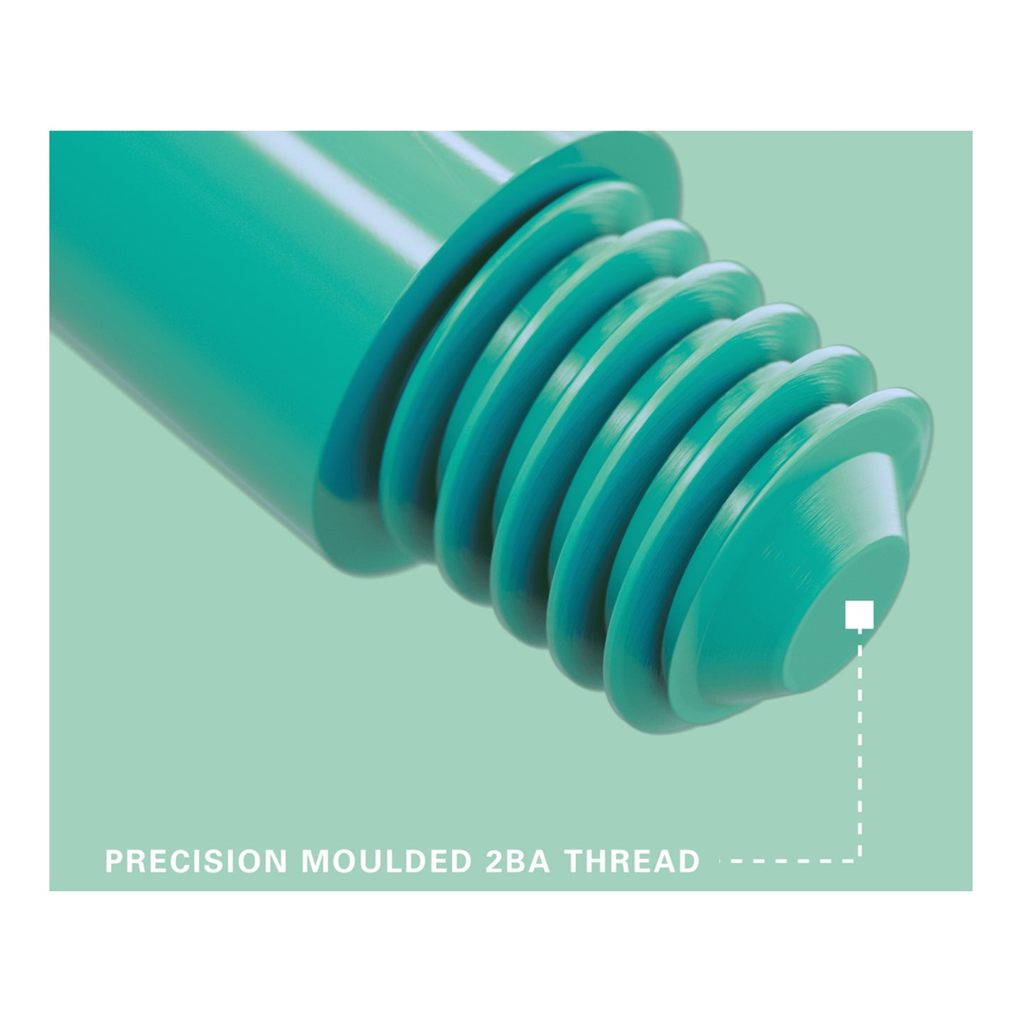 Aqua Pro Grip side view of 2BA thread