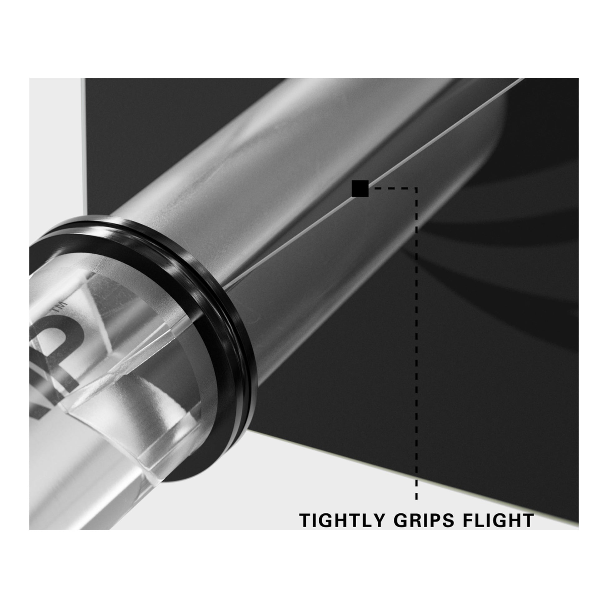 Clear Pro Grip flight grip demo image