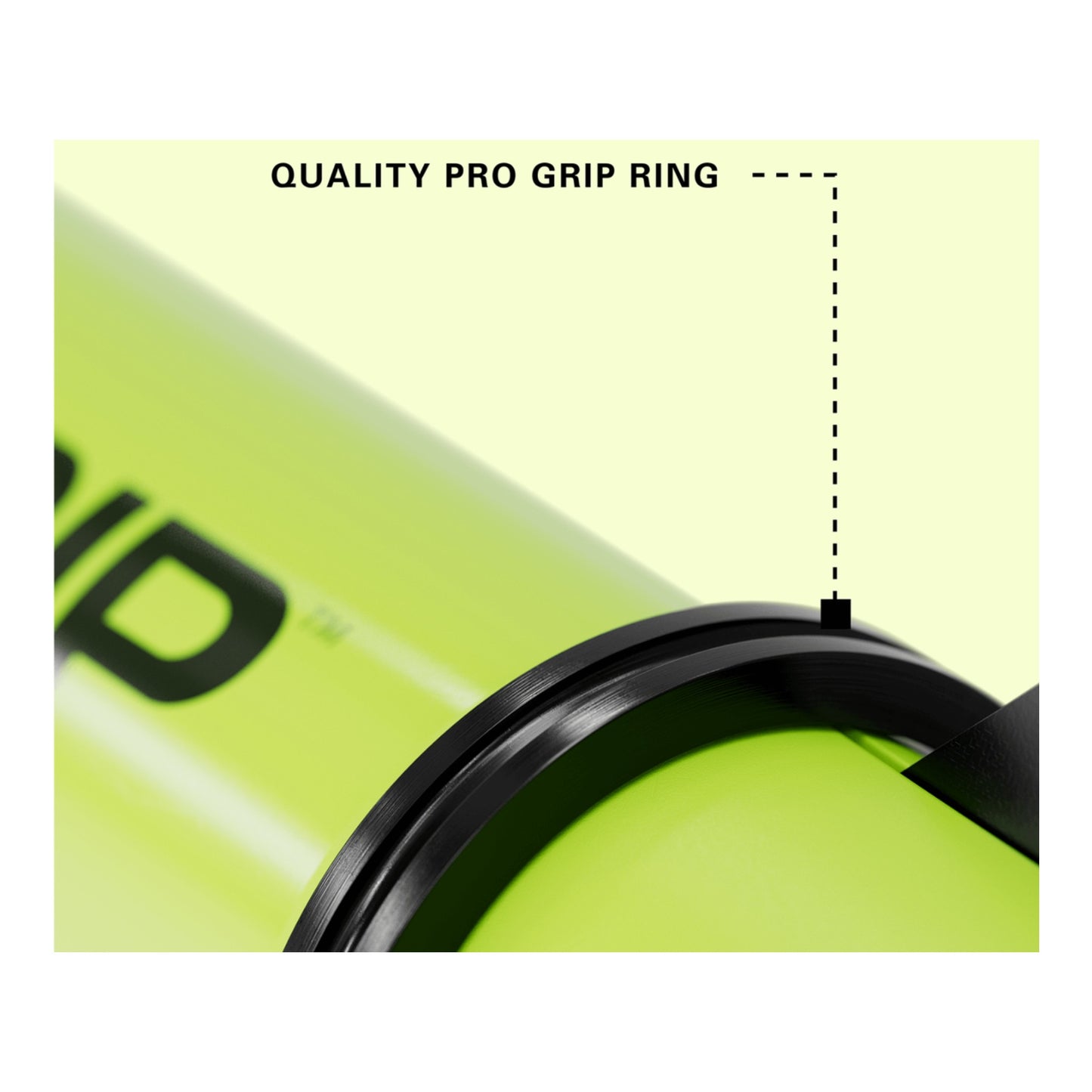 Lime Pro Grip image showing the grip ring