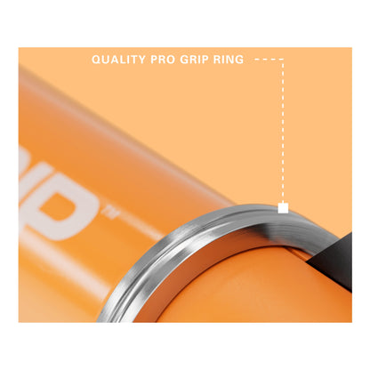 Orange Pro Grip image showing quality of pro grip ring