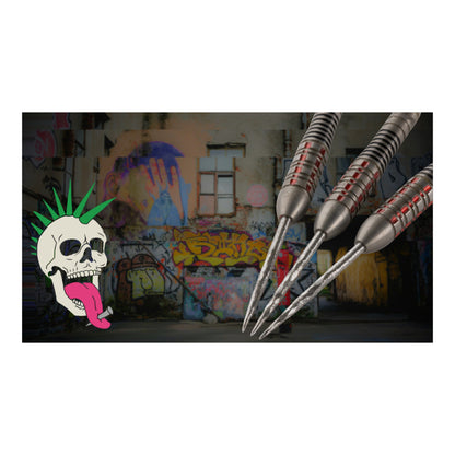 Punk Points Anarchist steel dart points size comparison and design overview