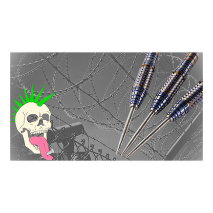Punk Points logo and Delinquent standard steel replacement dart points