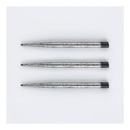 Close-up of Punk Points Delinquent standard steel dart point showing continuous finish