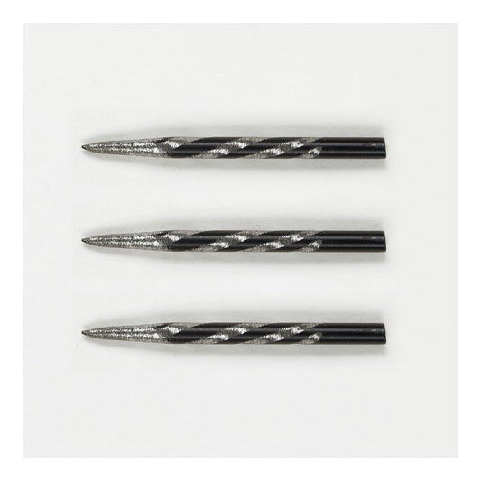 Group of Punk Points Paranoid standard and screw-in dart points laid out