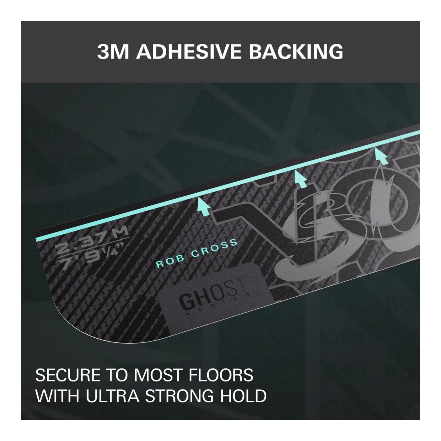 Rob Cross Ghost Throw Line: Official PDC Oche Marker for Steel Tip Darts | Canada's Darts Authority