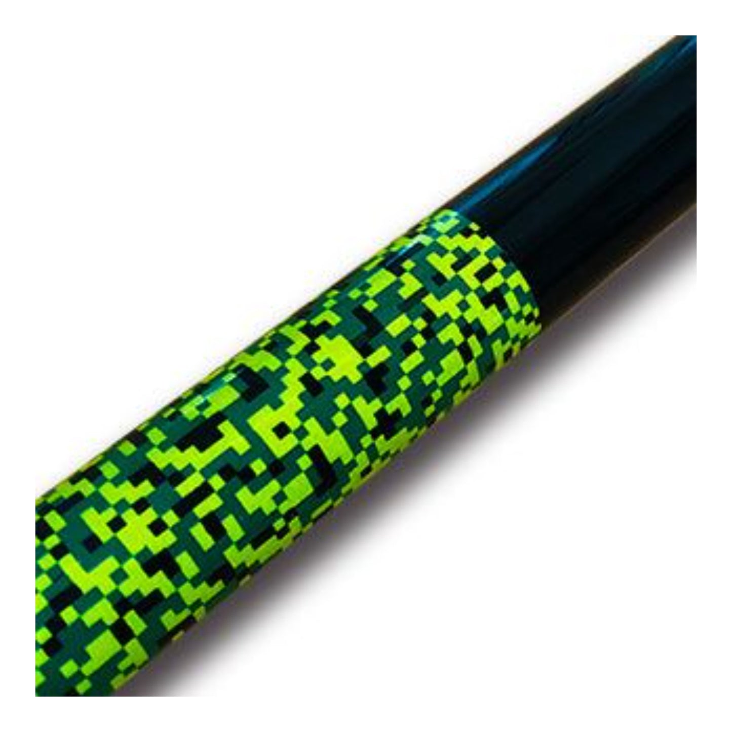 RAID Break Cue premium close up of graphic on the cue