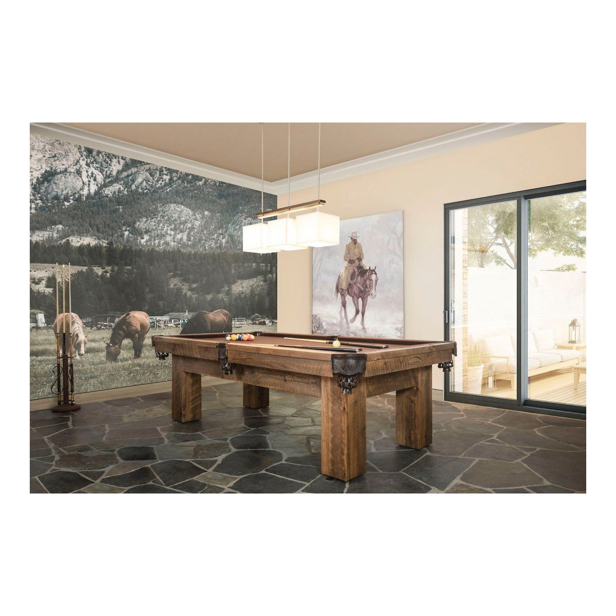 Canada Billiard Ranch Pool Table | Solid Pine | Kingston, ON