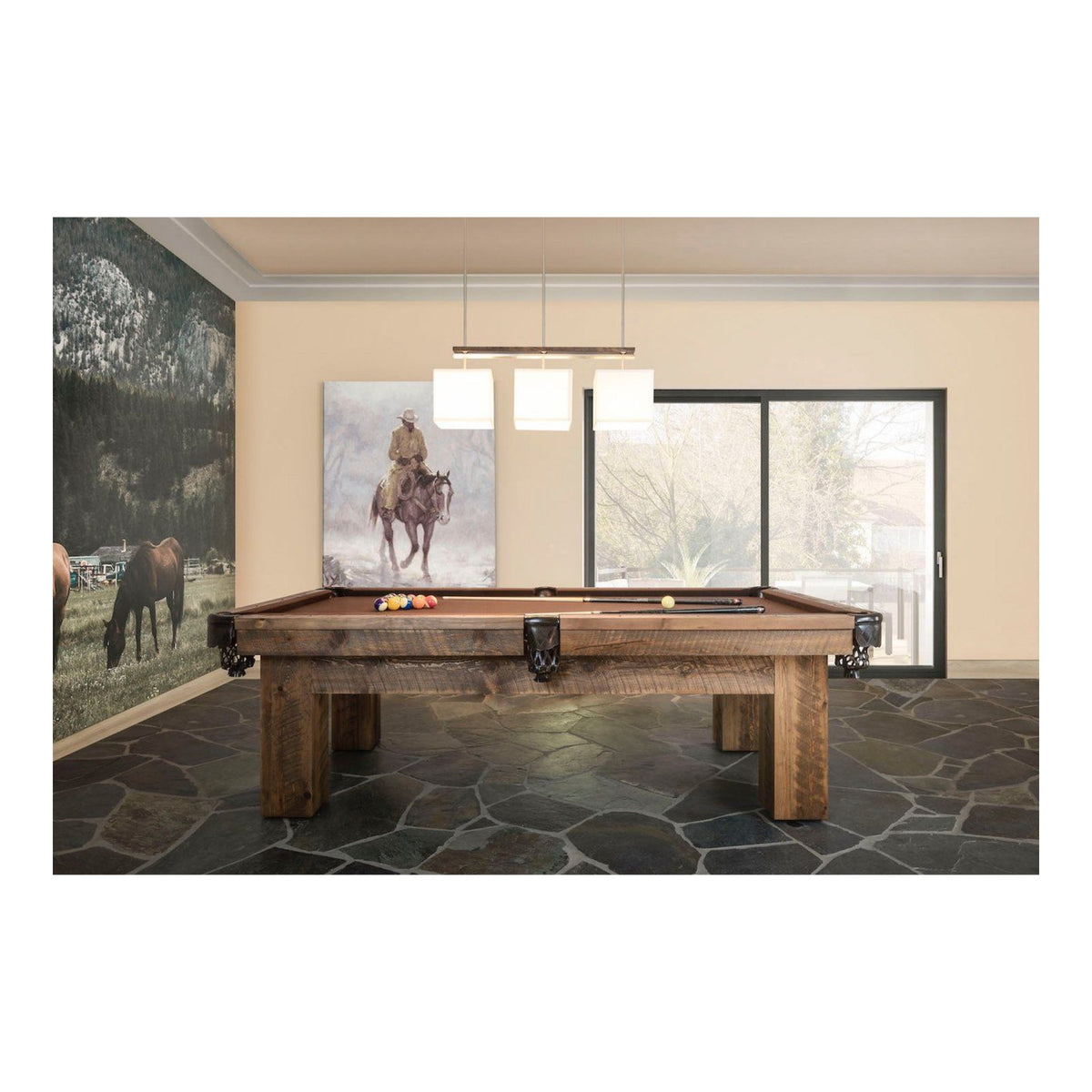 Canada Billiard Ranch Pool Table | Solid Pine | Kingston, ON