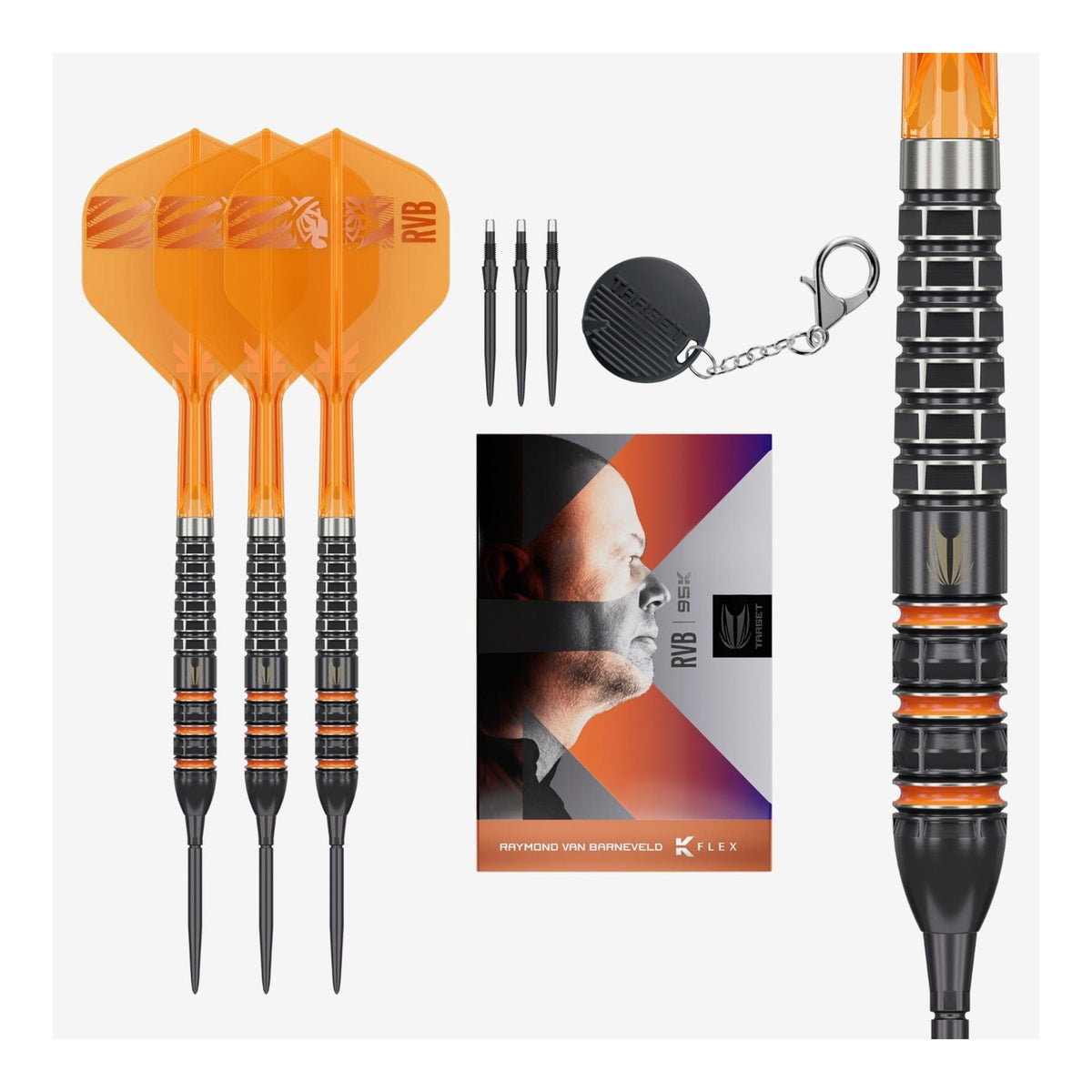 Raymond Van Barneveld RVB 95K SP Steel Tip Darts