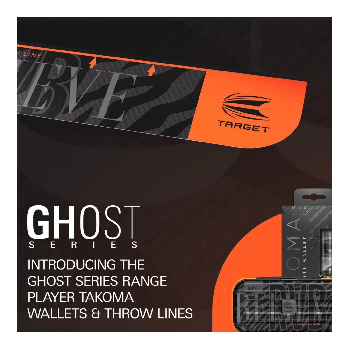 Target Raymond van Barneveld "Ghost" Pro Throw Line