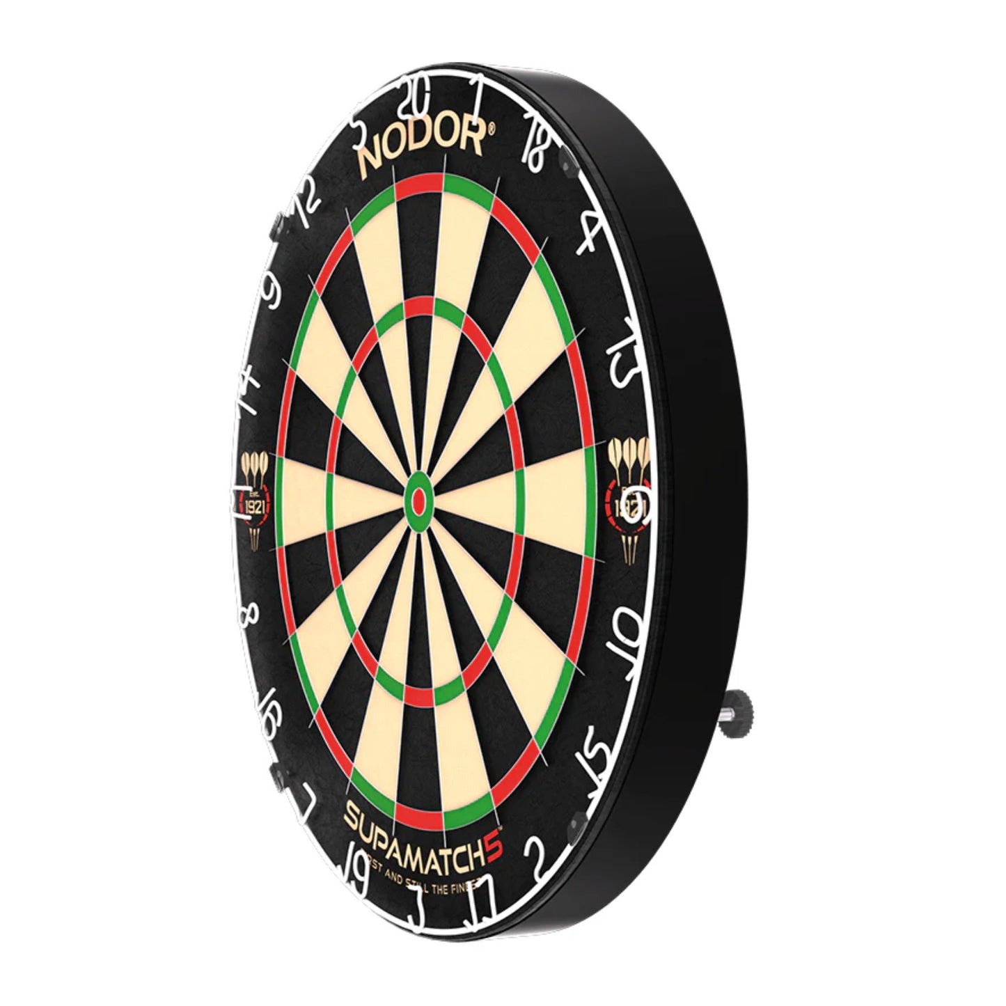 Close up of Nodor Supamatch 5 high tensile wiring and number ring