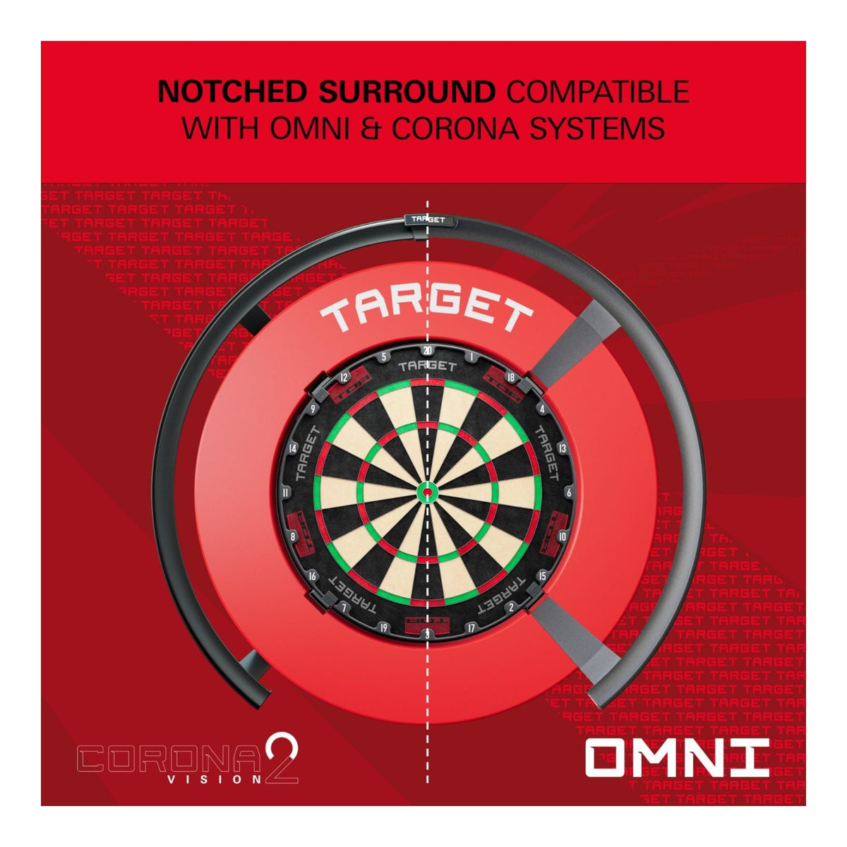 Target Darts Notched Surround 2026