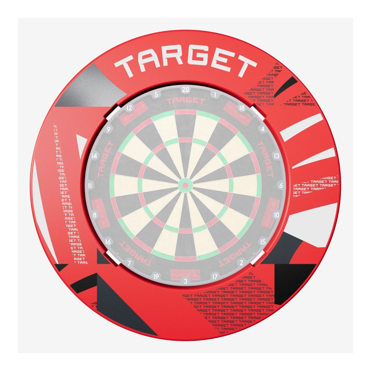 Target Darts Patterned Notched Dartboard Surround | Kingston Billiards & Games