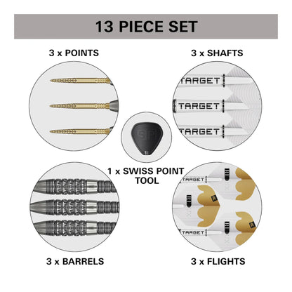 Full set of Redux 02 SP darts with Pro Grip shafts and flights