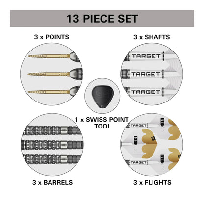 Target Redux 03 SP Swiss Point Darts | 90% Tungsten
