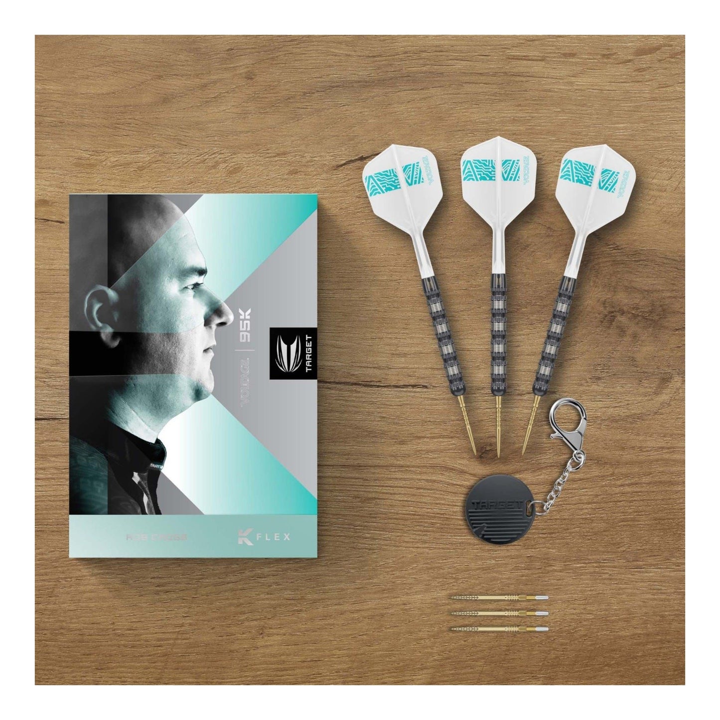 Target Rob Cross 95K Swiss Point Steel Tip Darts