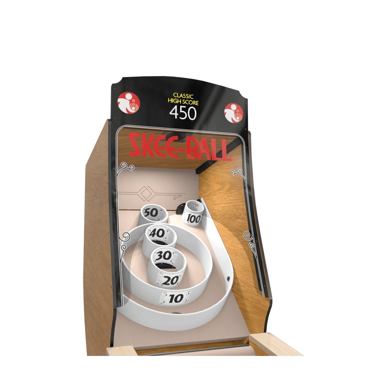 Authentic Skee-Ball® Home Arcade Premium+ Machine