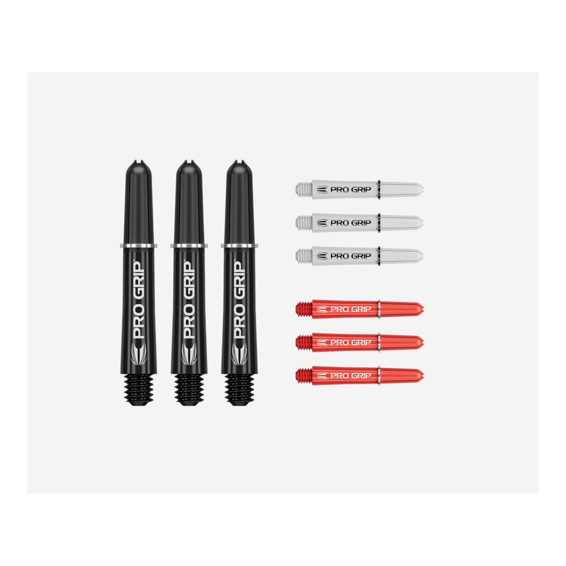 Black/White/Red Pro Grip multi pack contents displayed