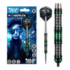 Shot AI Cyberpunk Steel Tip Darts - 90% Tungsten Straight Barrel
