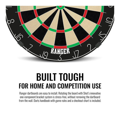 Shot Darts Ranger Bristle Dartboard