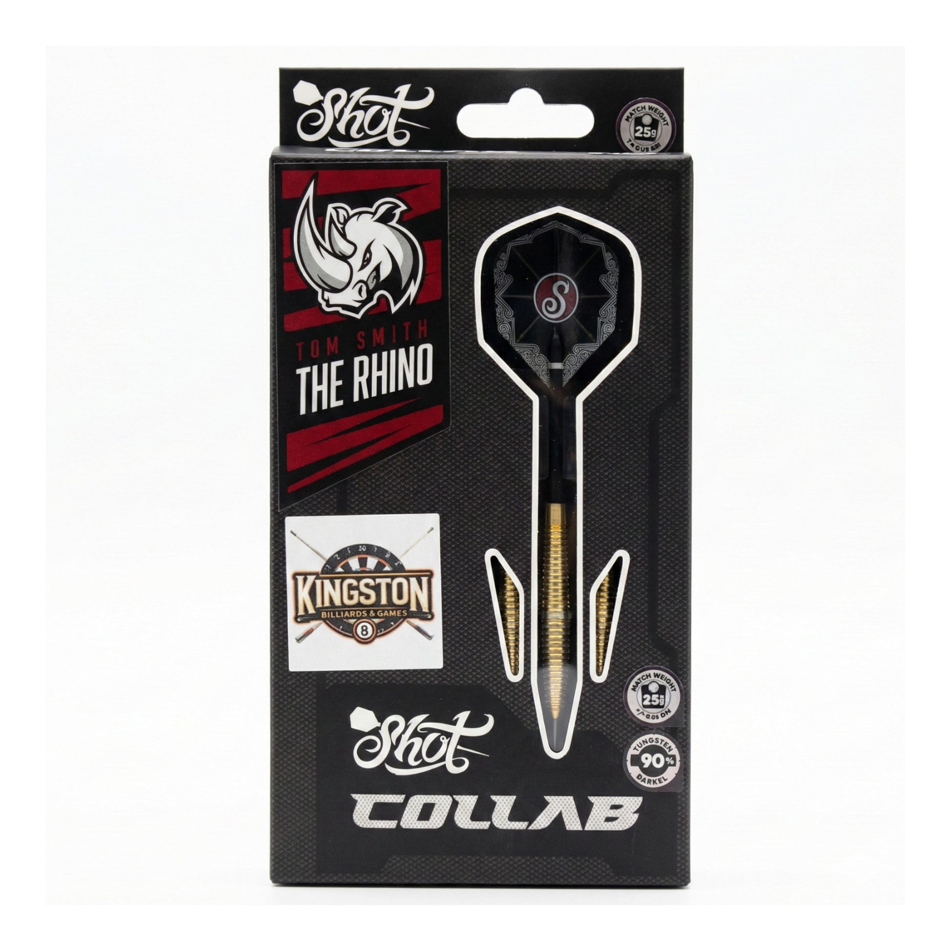 Shot Darts x Tom Smith l Kingston Billiards and Game collaboration limited edition dart