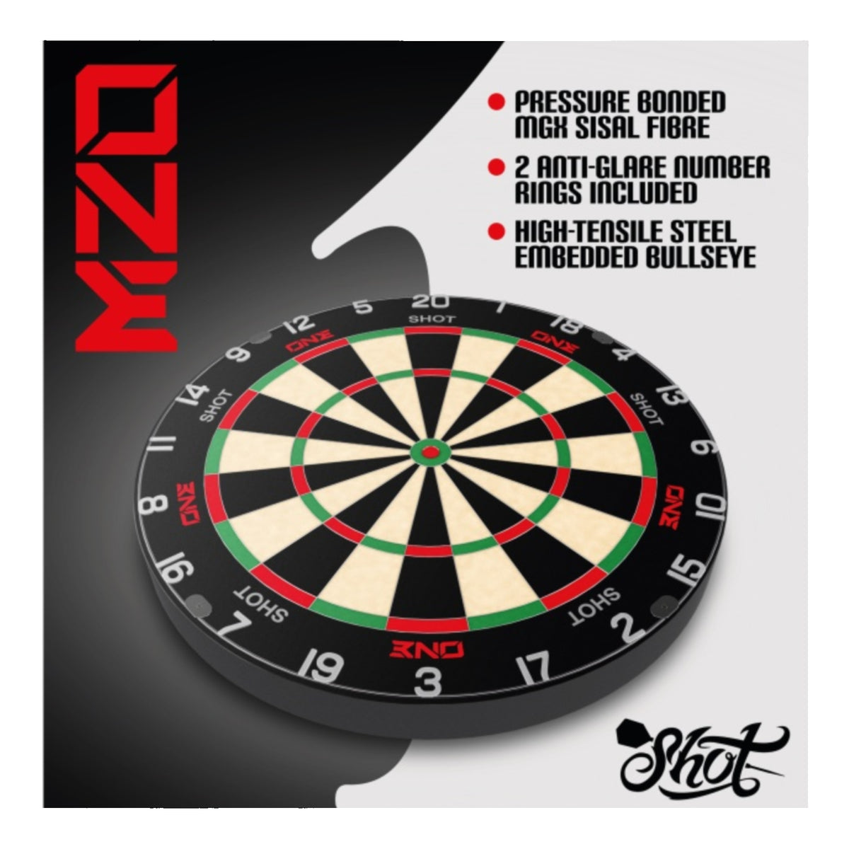 High-Scoring Precision: The Shot Darts ONE Dartboard