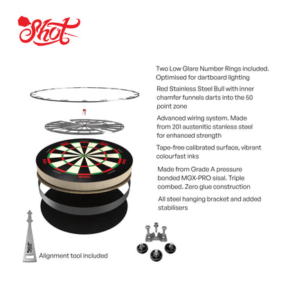 High-Scoring Precision: The Shot Darts ONE Dartboard