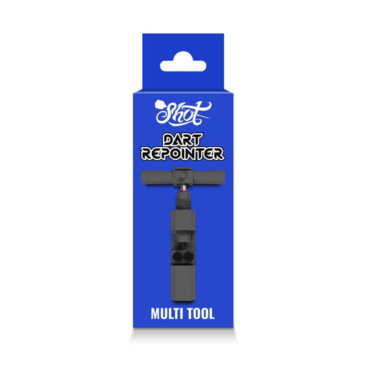 Shot Repointer Multi Tool in protective retail packaging available at Kingston Billiards
