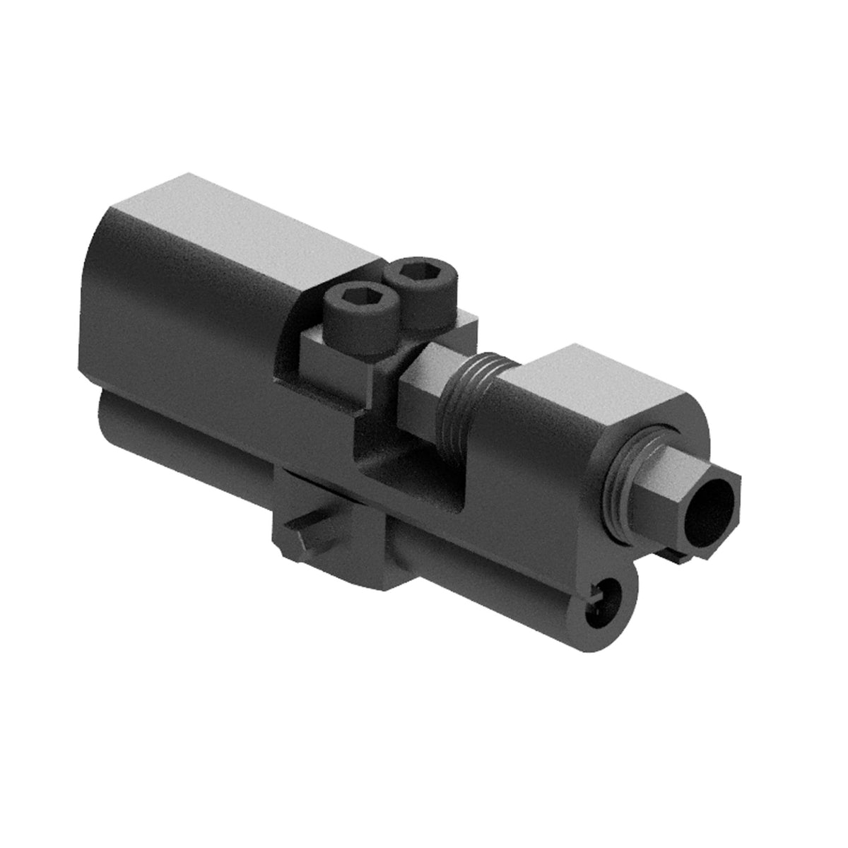 Detailed side profile of the Shot Repointer multi-tool locking mechanism