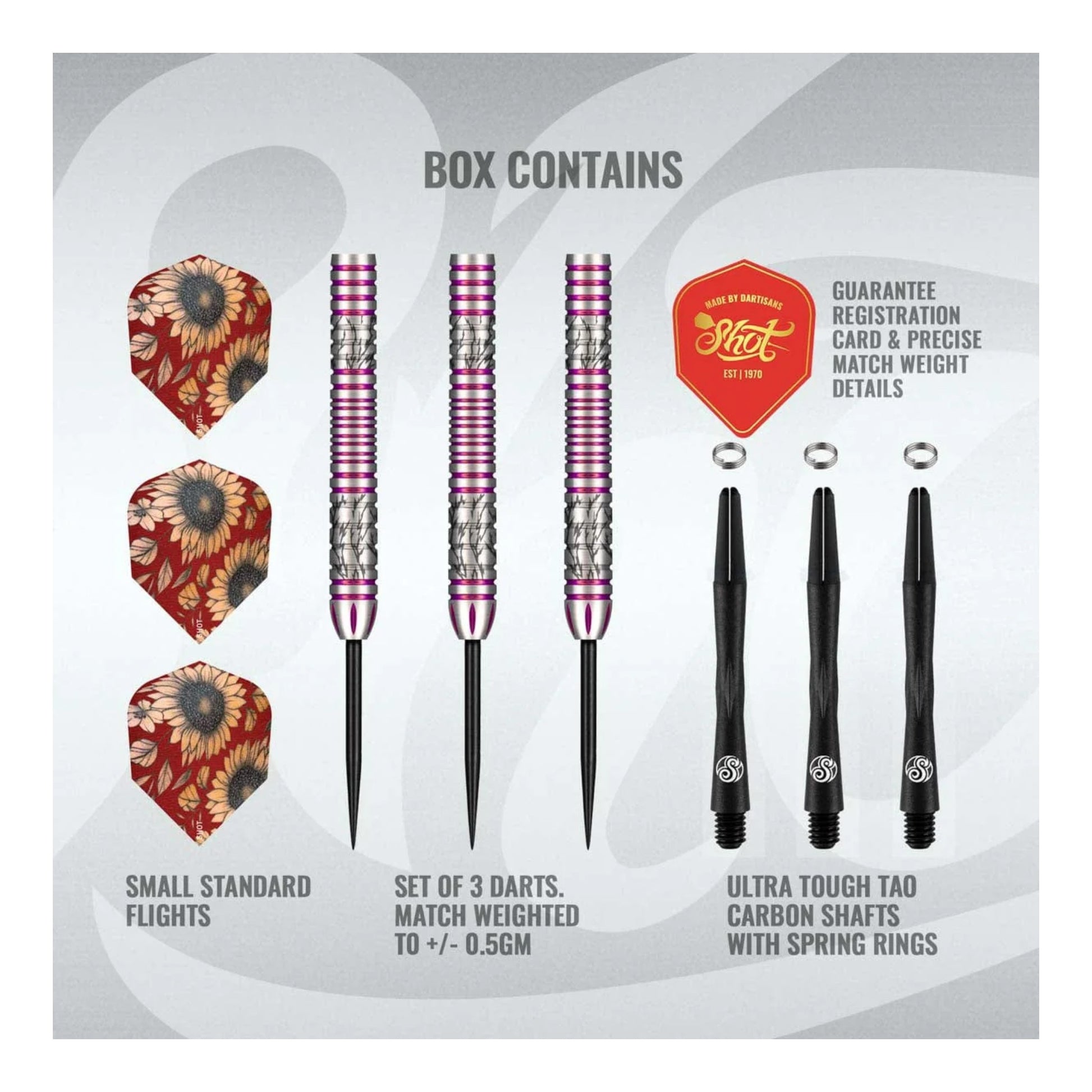hot Darts Barbora Hospodarska 2.0 steel tip dart set packaging and contents
